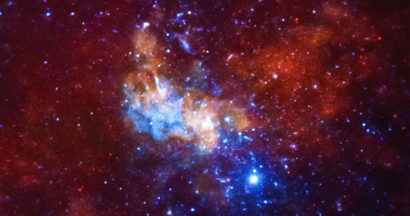 Sag A*Imagen: NASA/CXC/Univ. of Wisconsin/Y.Bai, et al.
